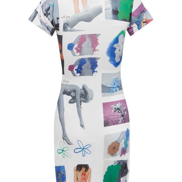 With Jéan Lovers Dress Floral Mimicry L - Picture 3 of 10